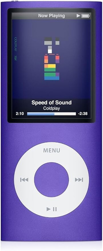 Lipzie MP4 Music Player with Video & Audio Playback, Long Battery Life 64 GB MP4 Player(Purple, 1.2 Display)