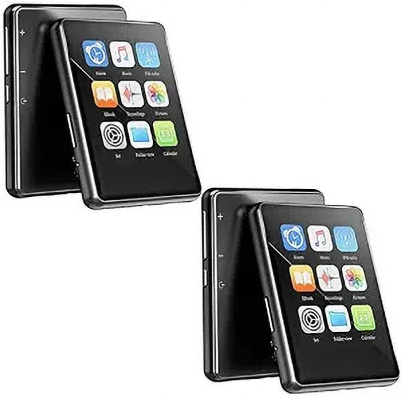 Lipzie BUY ONE GET ONE MP4 Player with Bluetooth, Full Touch Screen,Built-in HD Speaker 16 GB MP4 Player(Black, 1.8 Display)