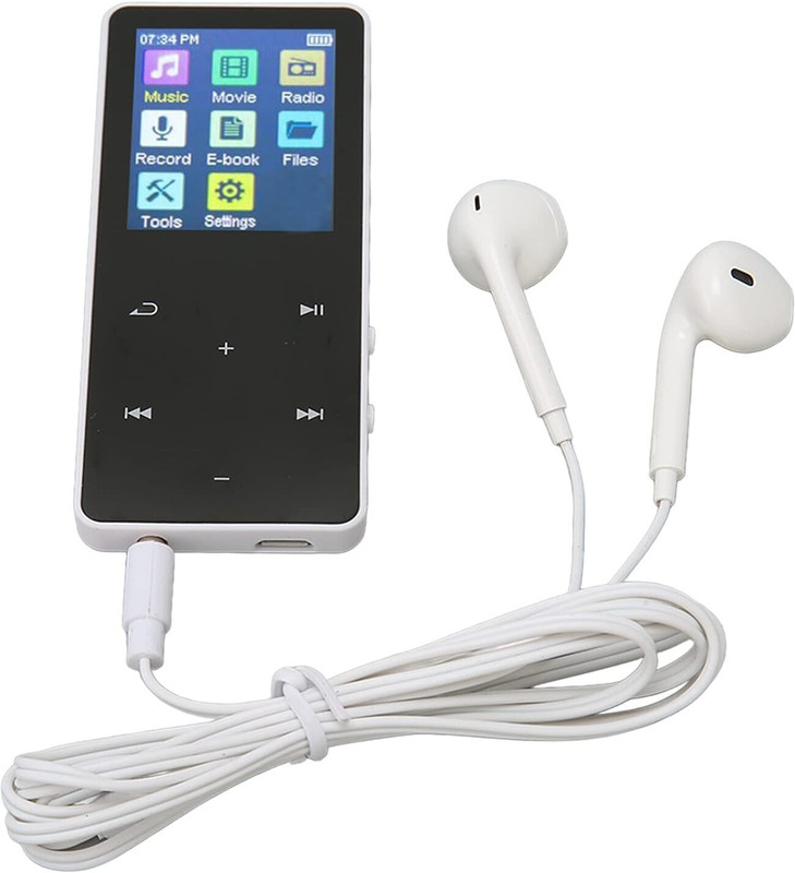 DRUMSTONE 16GB MP3 MP4 Player – Lightweight, HiFi Audio, Touch Screen & Ideal for Gifting 16 GB MP4 Player(Multicolor, 2.4 Display)