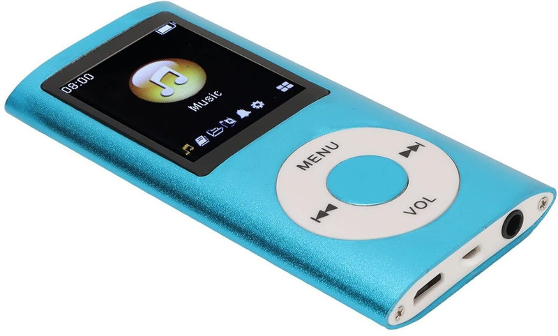 Mabron Compact & Portable for Travel & Fitness 8 GB MP4 Player(Blue, 1.8 Display)