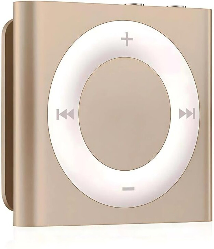 Elevea Mini Shuffle Mp3 Player with Earphone (Memory not Included) - 15 Years Warranty MP3 Player(Brown, 0 Display)