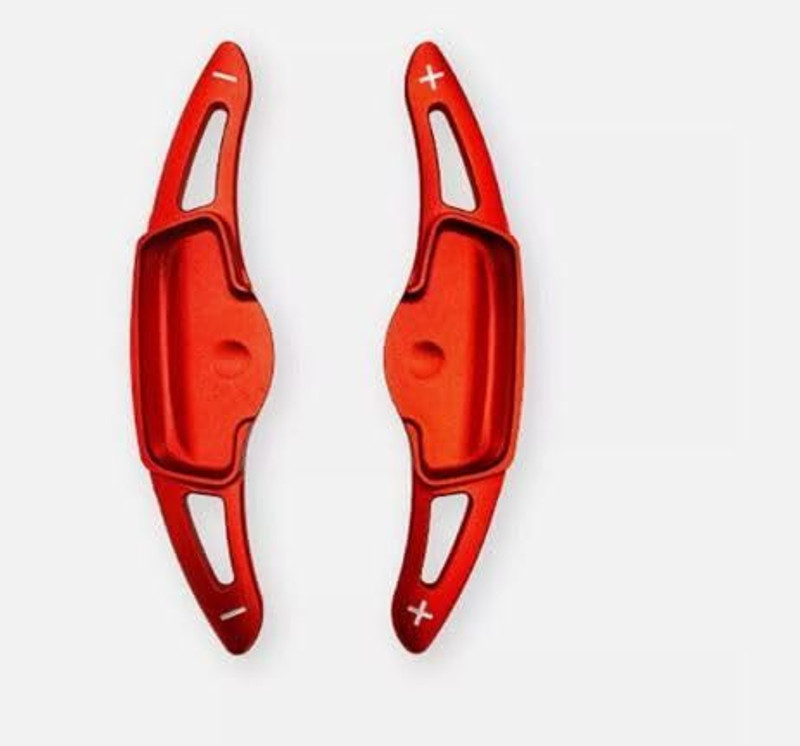 Cloudsale Aluminium Alloy Shift Paddle Steering Wheel Compatible for Kia K5 2021-2025 Automatic Gear Panel(Red)