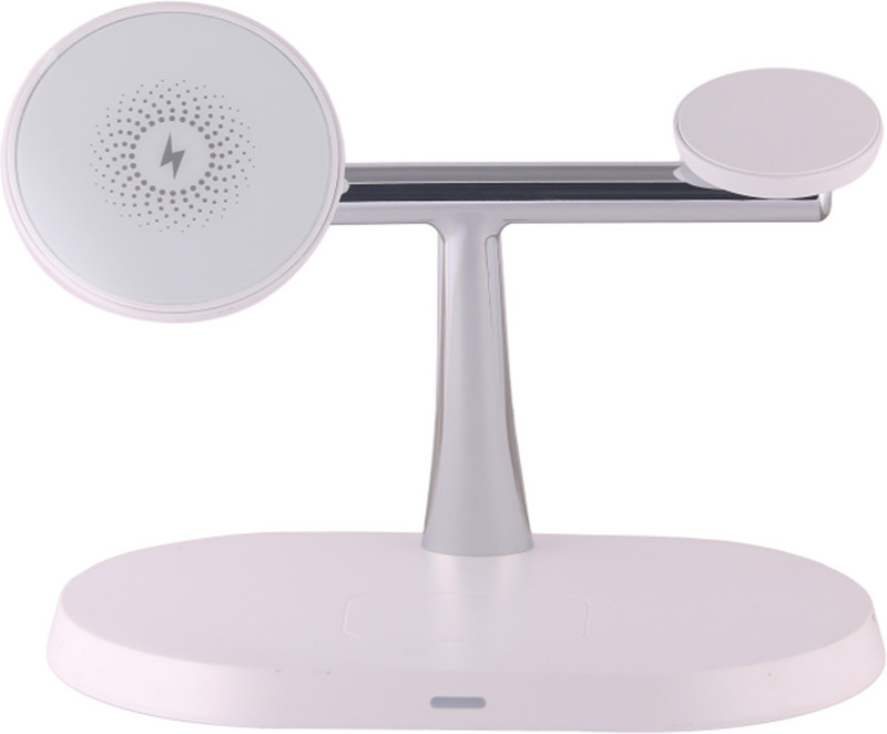 GVC 3-in-1 Wireless Charger, 15W Fast Charging Dock, Magnetic Charger Combo