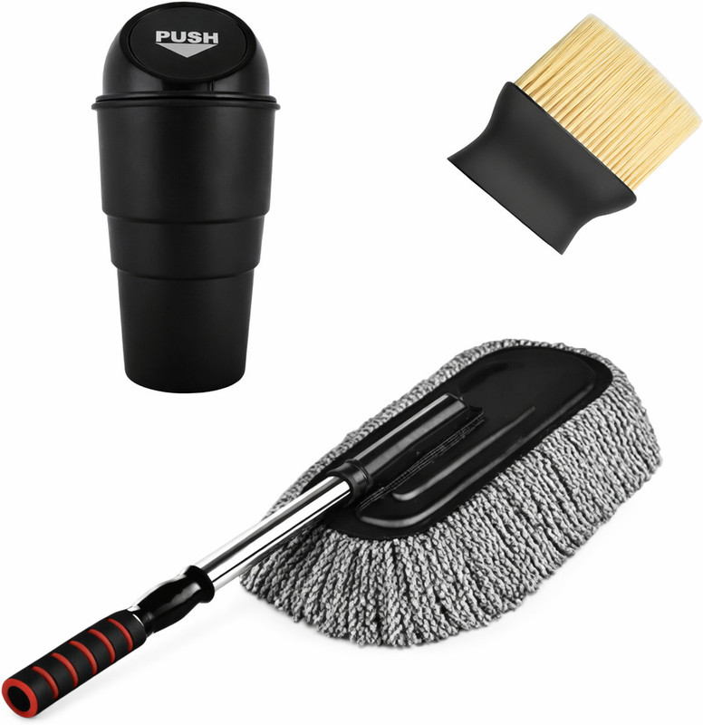 khushmogalhub Push-Type Car Dustbin Combo