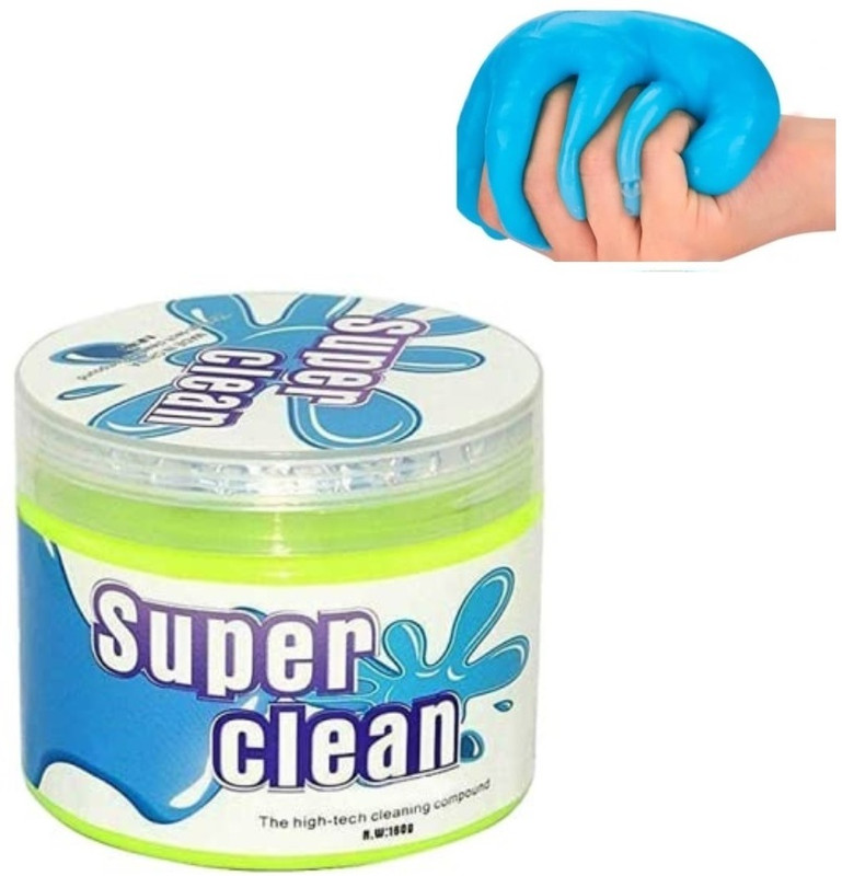 Winberg 2 Pack of Slime Gel, Car interior Cleaning, Multipurpose Car cleaning tray Keyboard Combo