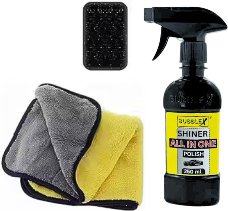 BUBBLEX microfiber towel, spounge Combo