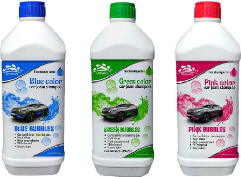 uniwax Car Foam Wash Combo