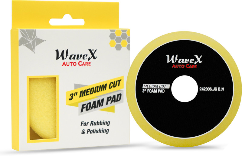 Wavex 3" Medium Cut Polishing Pad Combo