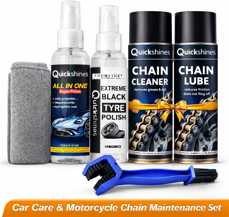quickshine ShineXpert Complete Auto Care Solution Combo