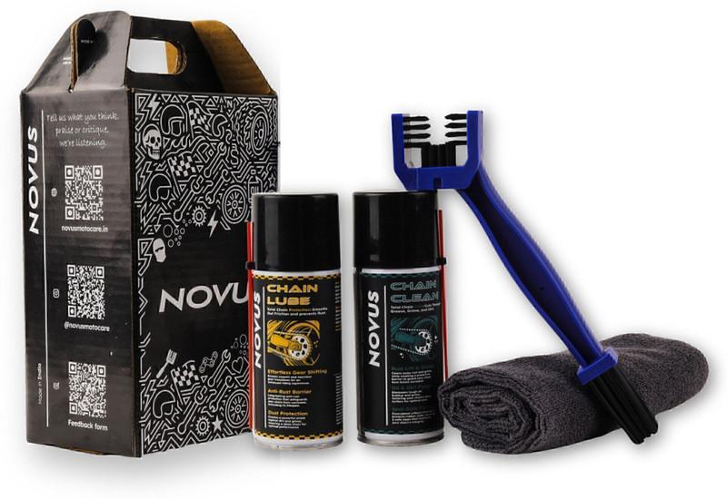 Novus Motocare Novus Chain Maintenance Kit (150ml) Combo