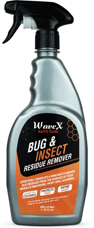 Wavex Bug & Insect Residue Remover 650ml, Sprayer Pump Combo