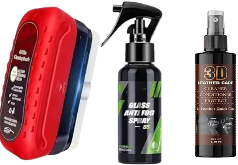 khushmogalhub 3pc - combo Scratch removal cream And leather care Combo