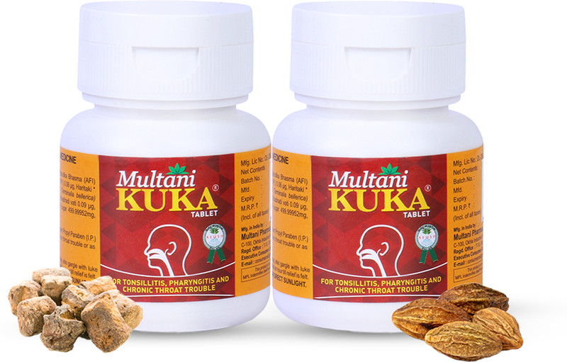 Multani Kuka Tablet | Relief From Tonsils & Swollen Issues - 100 Tablet(100 Tablets)