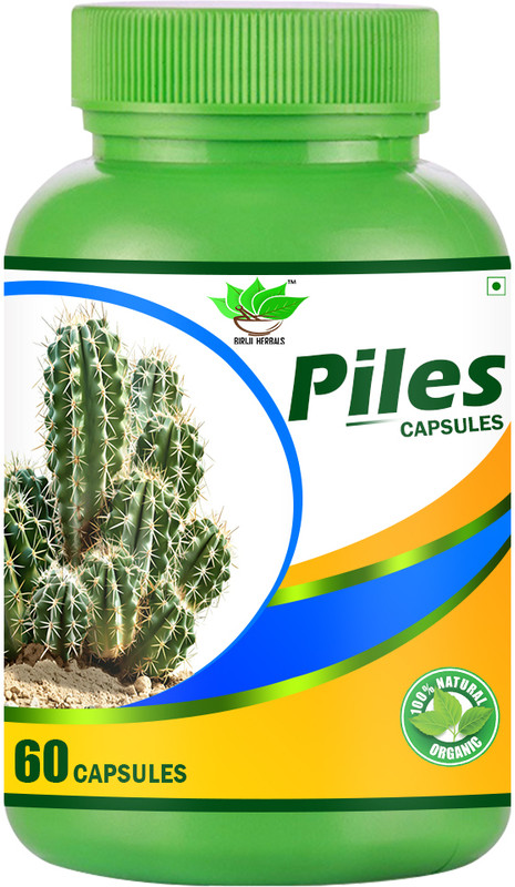 BIRJI HERBALS PILES CAPSULES(60 Capsules)