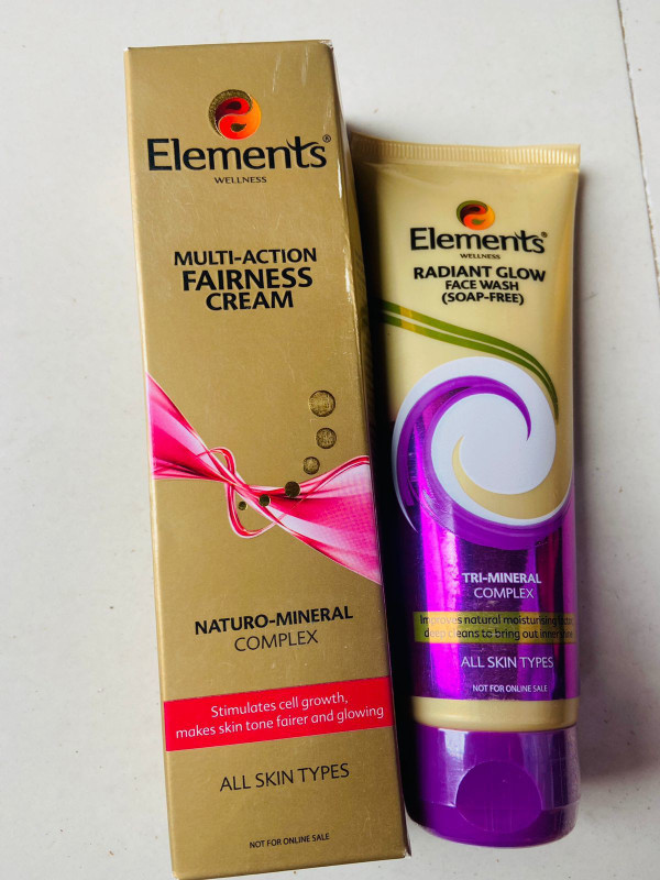 Elements WeIIness CREAM & FACE WASH(200 g)