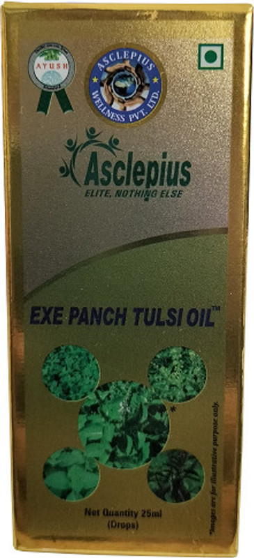 Asclepius EXE Panch Tulsi Oil 25ml(25 ml)