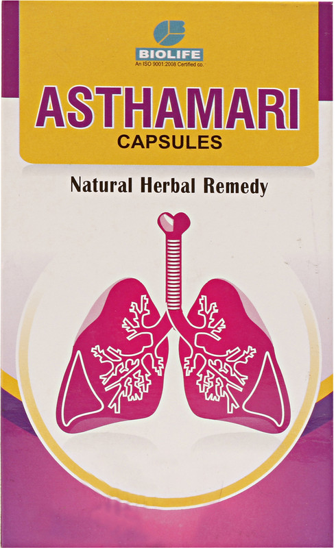 BIOLIFE ASTHAMARI CAPSULE PACK OF 1(60 Capsules)