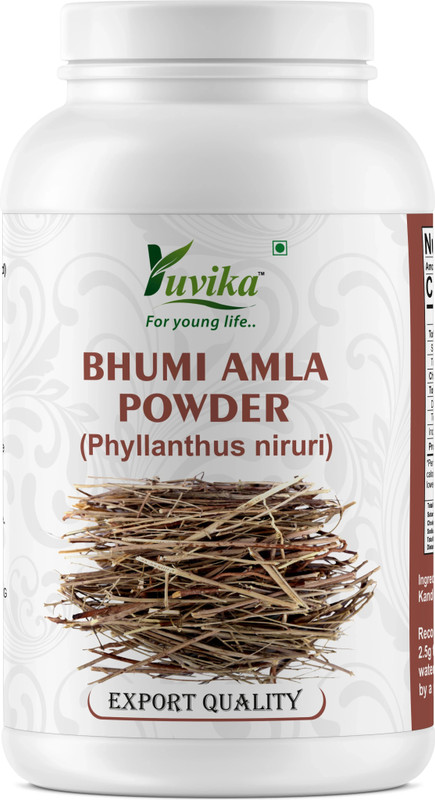 yuvika Bhumi Amla Powder - Phyllanthus Niruri - Fillanto Niruhi(100 g)