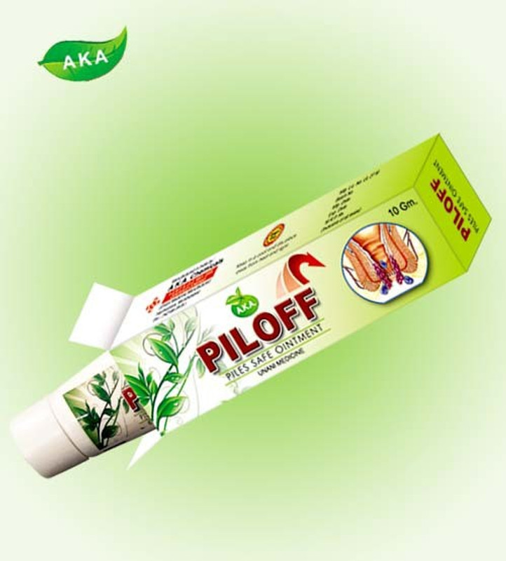 AKA PILOFF Oint 10 gm X 2(Pack of 2, 20 g)