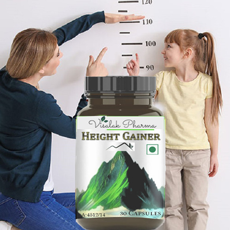 visalak pharma Height Gainer CAPSULE ORIGINAL HEIGHT GAINER FOR MALE & FEMALE(30 Capsules)