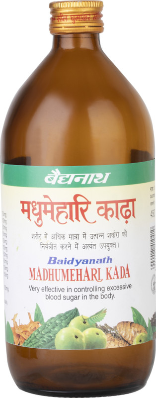 Baidyanath Madhumehari Kadha Helps in diabetes 450 ml(450 ml)