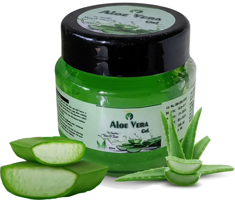 VPGRASSY Natural Aloe Vera Gel 100gm | Hydrating Gel for Face, Hair & Skin Care(100 ml)