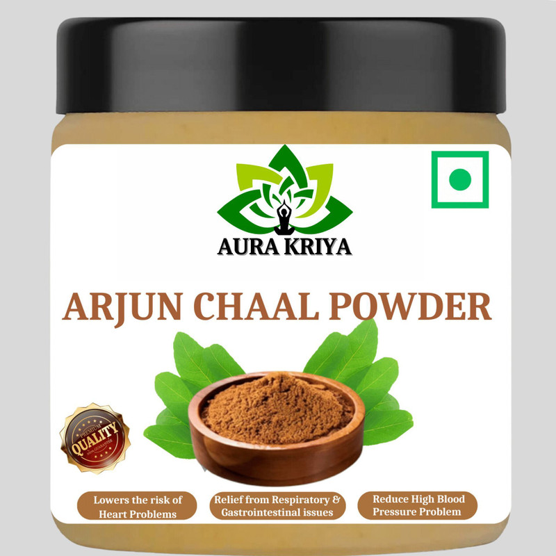 Aura Kriya Arjun ki Chal, Arjuna Bark, Arjun Chaal Tree Kwath, Arjuna, arjun ki chhal Seed(100 g)
