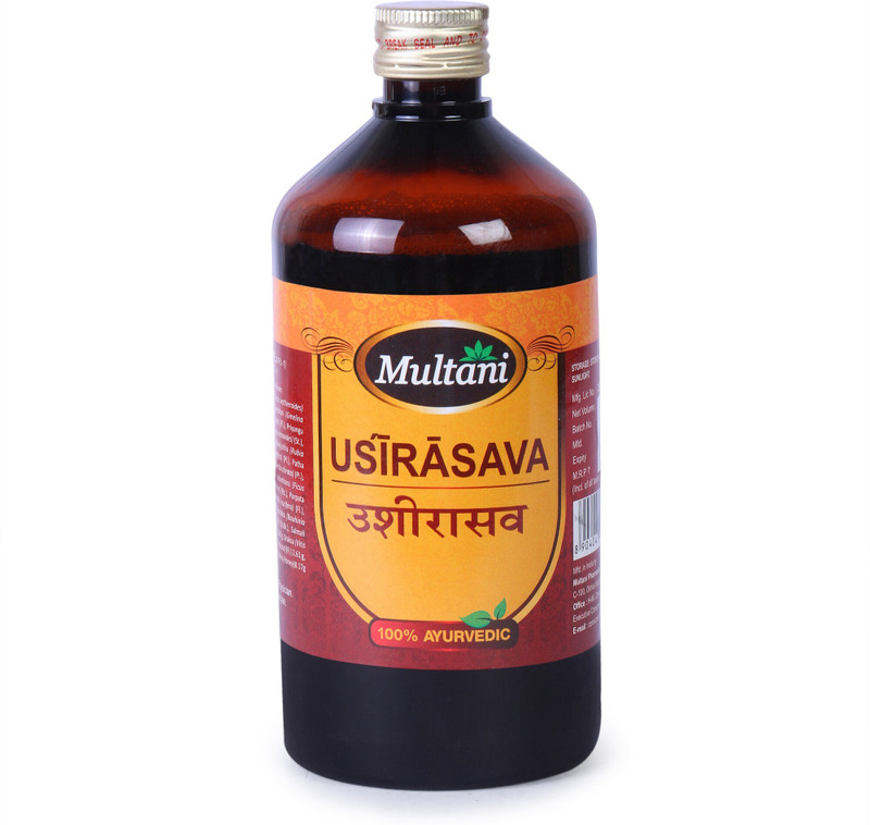 Multani Usirasava Liquid | For Urinary Disorders, Piles & Skin Burning Sensation - 900ml(Pack of 2, 900 ml)