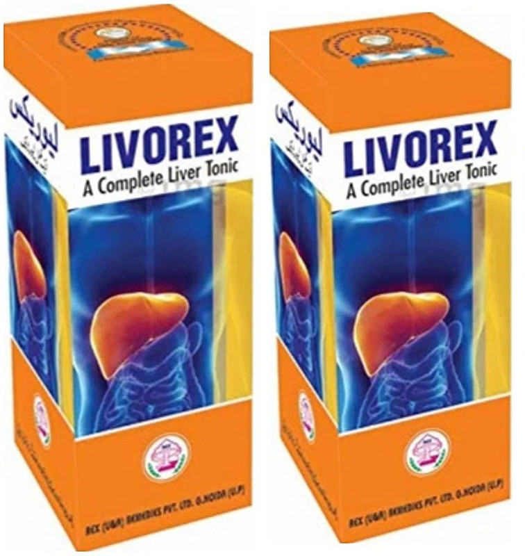 Rex LIVOREX A COMPLETE LIVER TONIC (400 ML) PACK OF 2(Pack of 2, 400 ml)