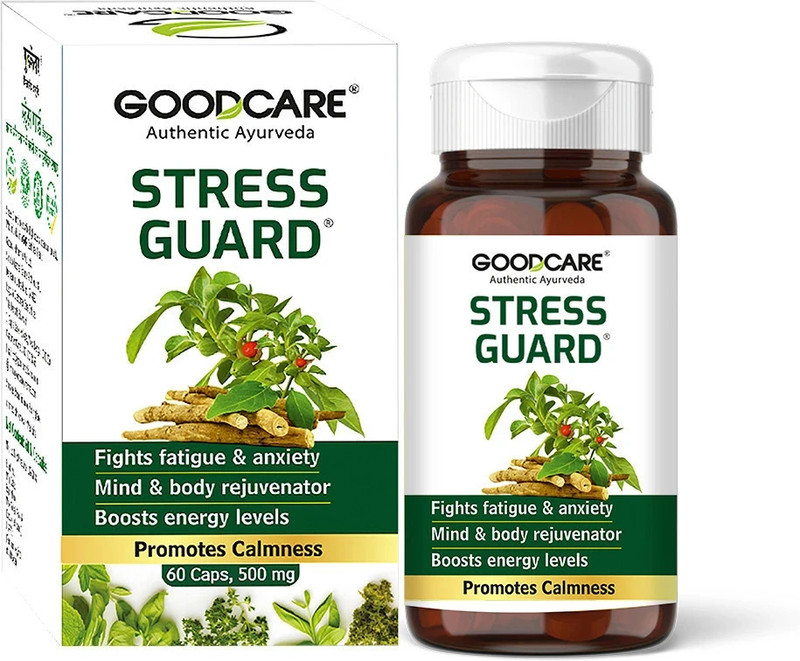 GOODCARE Stress Guard for Stress & Energy(60 Capsules)