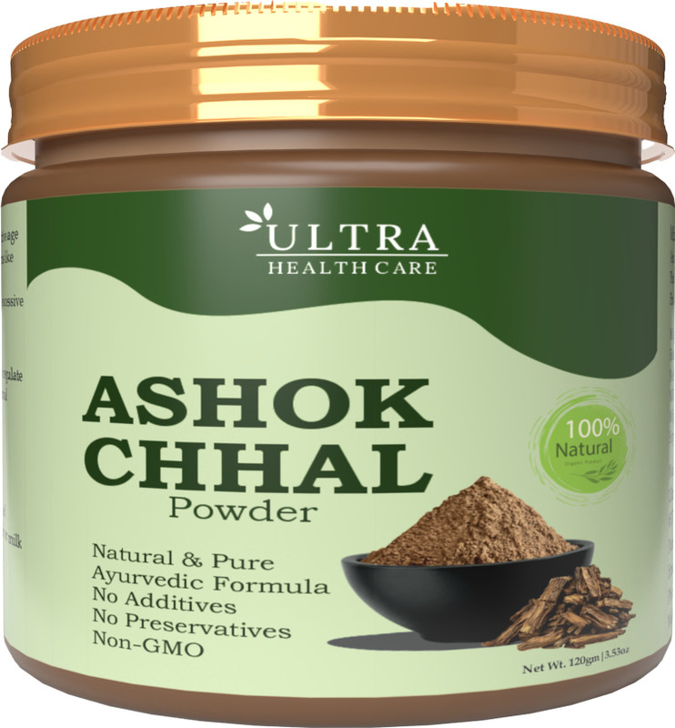 Ultra Healthcare Ashok Chhal Powder | Supports Women's Wellness & Hormonal Balance(120 g)