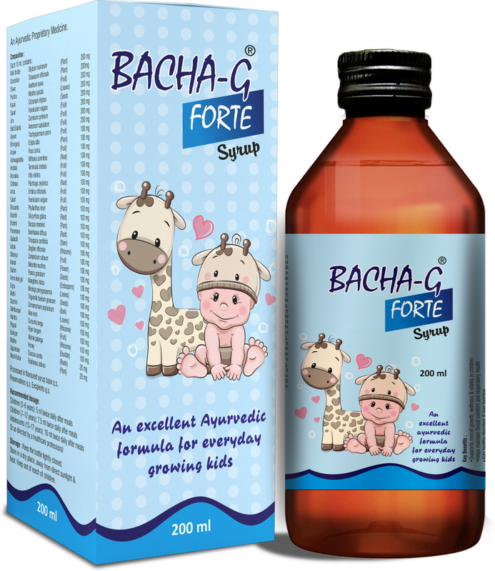 Dravyayu Bacha-g Forte Syrup(200 ml)