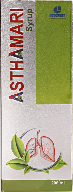 BIOLIFE Asthamari Syrup Pack of 2(Pack of 2, 400 ml)
