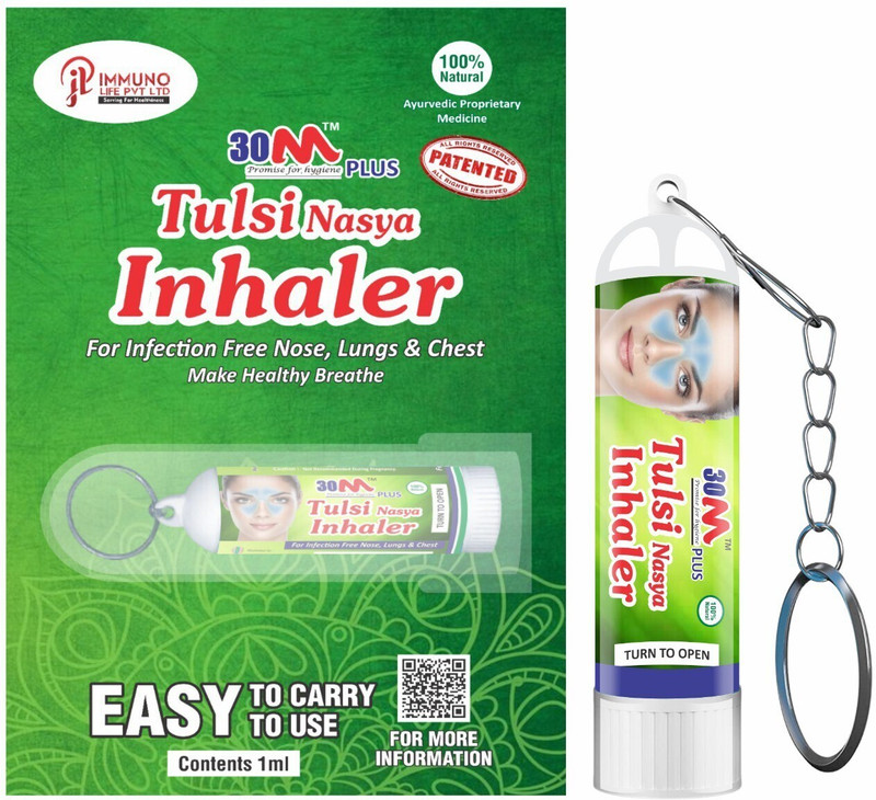 30M Patented Ayurvedic Inhaler(1 ml)