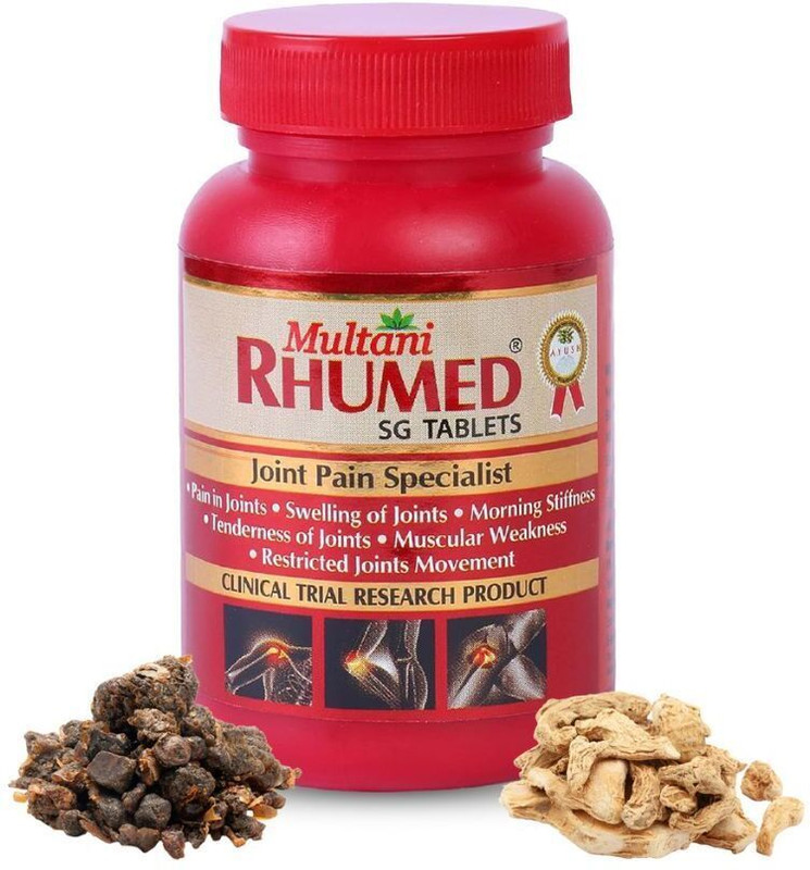 Multani Rhumed SG Tablet | Ayurvedic Joints Pain Relief Remedy - 60 Tablet(60 Tablets)