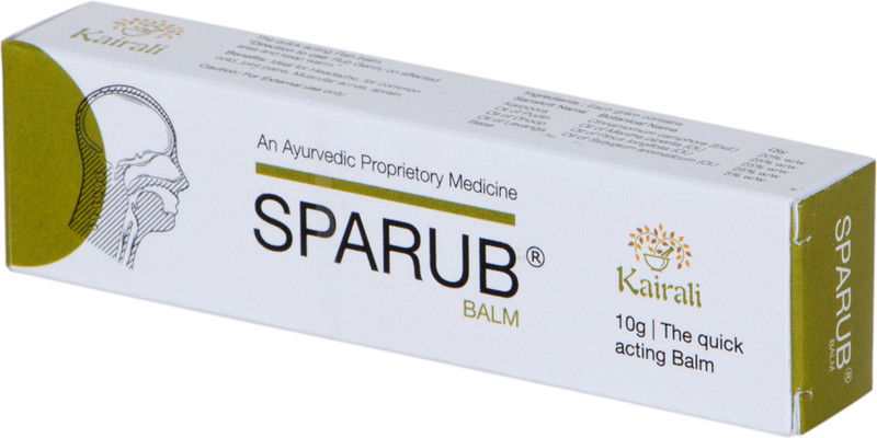 Kairali Spa Rub an Ayurvedic Balm for pain relief(Pack of 4, 10 g)