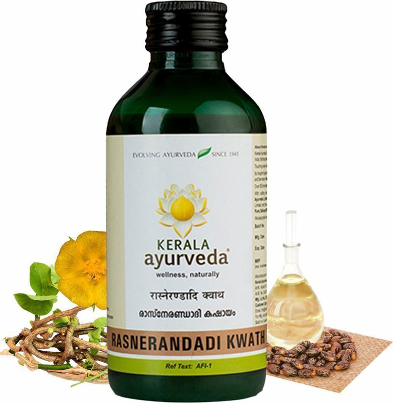 Kerala Ayurveda Rasnerandadi Kwath 200 | Tonic for Muscle Strength & Endurance(200 ml)