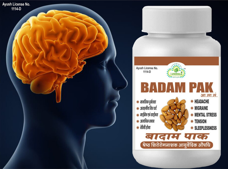 Gunmala Enterprises brain booster supplement | badam pak - 500 gm.(500 g)