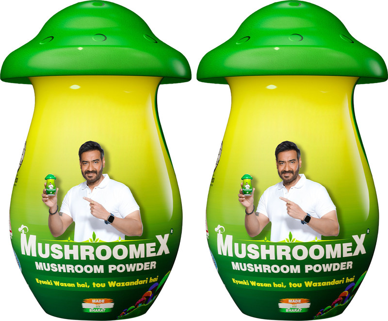 mushroomex Ayurvedic Weight Gainer(Pack of 2, 200 g)