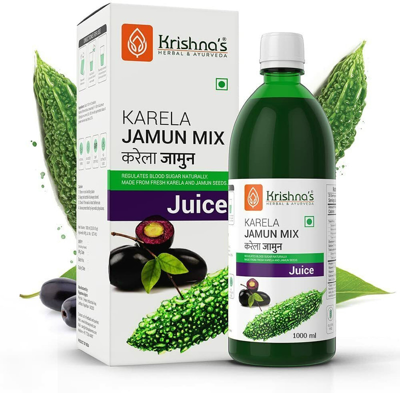 Krishna's Herbal & Ayurveda Karela Jamun Mix Juice(1000)