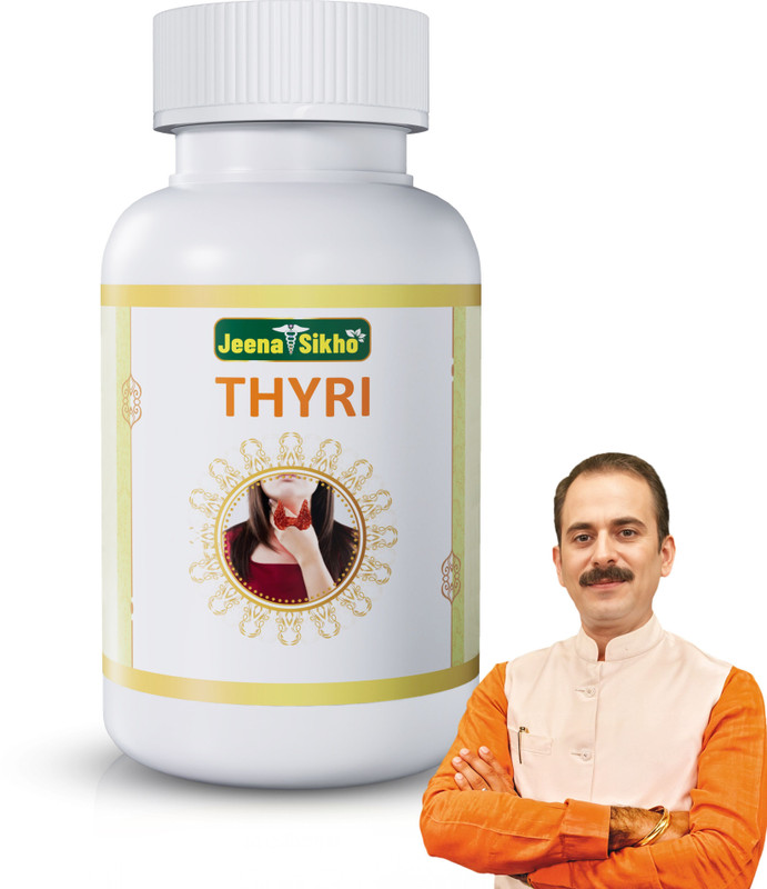 Jeena Sikho Thyri | Effective For Thyroid Health & Overall Well-Being(60 Capsules)