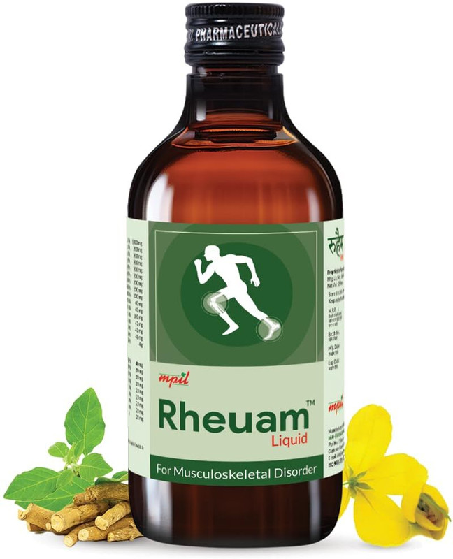 mpil Rheuam Liquid | Ayurvedic Syrup for Artho Care, Joint Pain, Muscular Pain(450 ml)