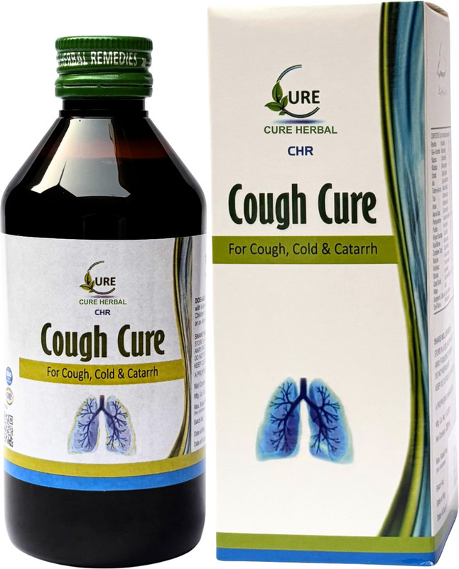 CURE HERBAL REMEDIES Cough Cure Sugar Free | Natural Relief from Dry & Phlegmatic Cough(500 ml)