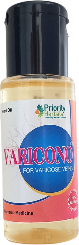 Priority Herbals Varicono oil for Varicose Veins(50 ml)