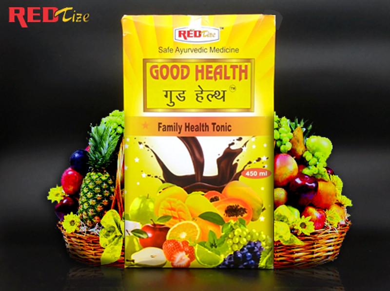 Redtize HJGT Ayurvedic Health Tonic For Weight Gain (450 ml)(450 ml)