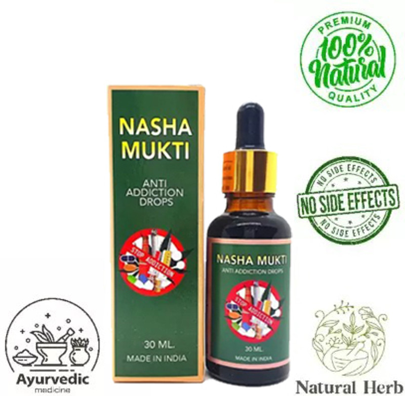 Roy Biotech NASHA MUKTI ANTI ADDICTION DROPS (PACK OF 1)(30 ml)