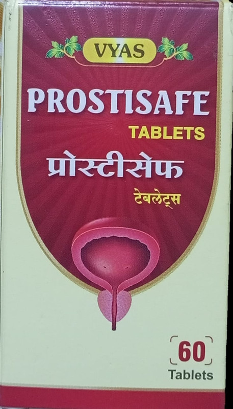 vyas Prostisafe Tablets 60Tab(Pack of 2, 120 Tablets)