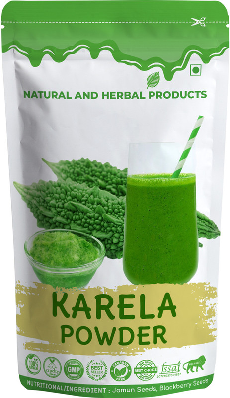 NATURAL AND HERBAL PRODUCTS Karela Powder - KARELA POWDER FOR DIABETES, Karela Powder For Drinking(Organic)(100 g)