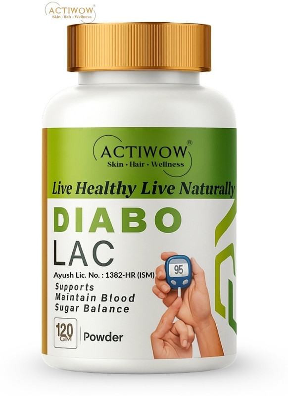 ACTIWOW Diabo Lac Powder Ayurvedic Sugar Balance Daily Care(150 g)