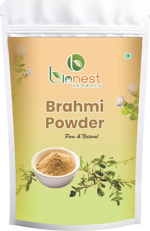 Bionest Herbals Brahmi Powder | Bacopa | Mandukaparni | Neer Brahmi | Memory & Cognitive Support(100 g)